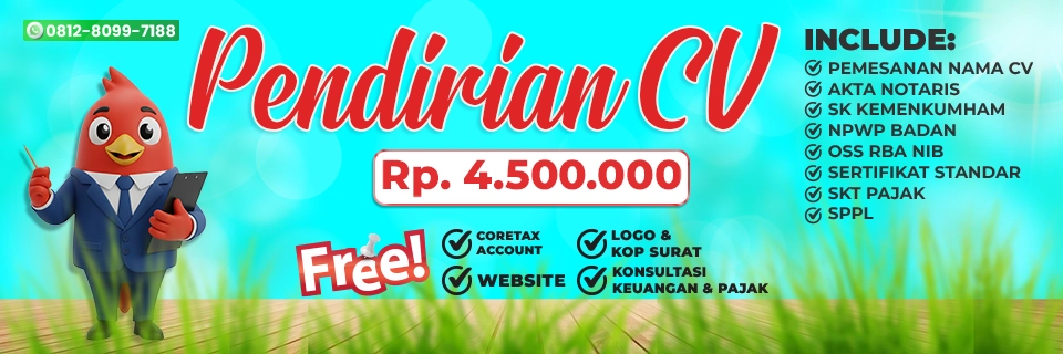 Pendirian CV Lengkap